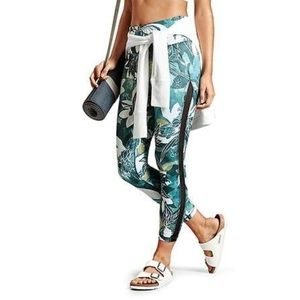 Athleta Chatarunga Tropical Mesh Leggings XS
